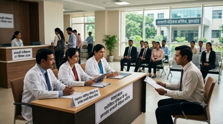 झारखंड : पांच सरकारी मेडिकल कॉलेजों में एसोसिएट प्रोफेसर के 65 पदों पर भर्ती