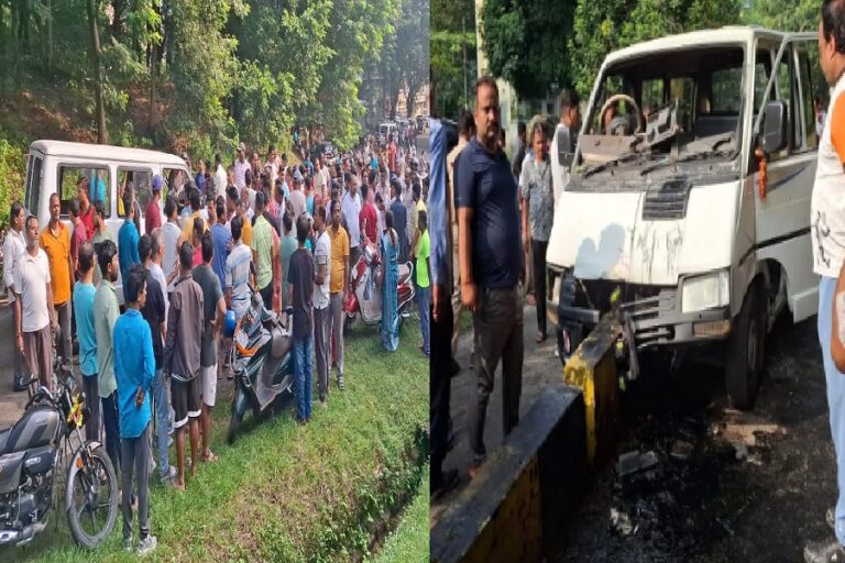 स्कूली बच्चों से भरी वैन डिवाइडर से टकराई, 15-17 बच्चे घायल; 2 की हालत गंभीर