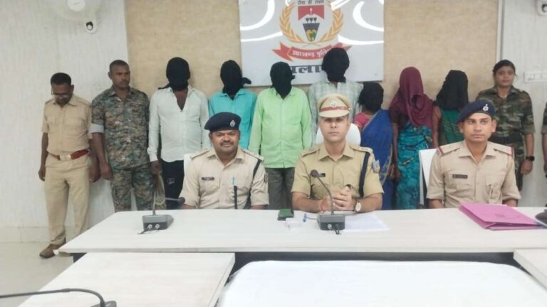 पलामू में पंकज उरांव हत्याकांड का खुलासा, पत्नी समेत 7 गिरफ्तार; 10 लाख की सुपारी देने का आरोप