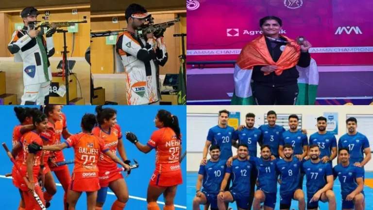 एशियन गेम्स 2026: भारत के खाते में 6 मेडल, टॉप-10 में जगह; शूटिंग और हॉकी में शानदार प्रदर्शन