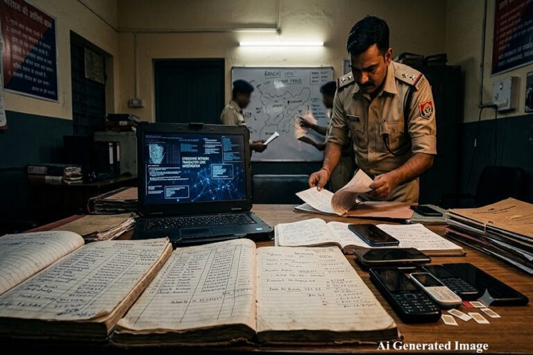 रांची : साइबर ठगों के रजिस्टर खोलेंगे फ्रॉड का राज, 11 आरोपी गिरफ्तार; 25 रजिस्टरों की जांच जारी