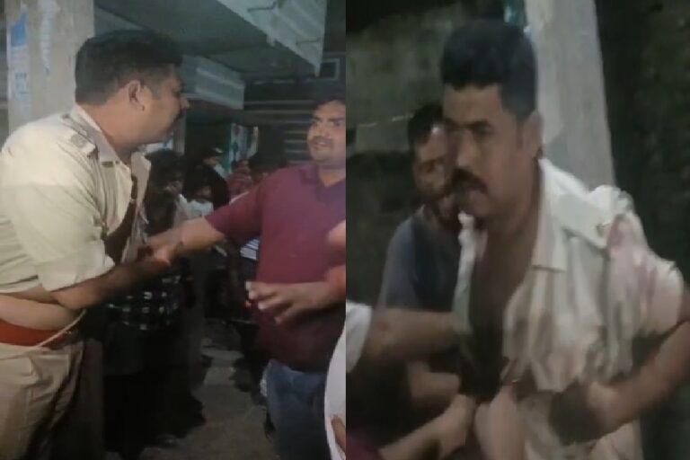 एएसआई को खंभे से बांधकर पीटा, वर्दी फाड़ने का वीडियो वायरल; एसपी ने किया निलंबित