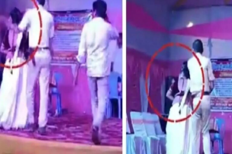 बेगूसराय में महिला डांसर को दारोगा ने मारा थप्पड़, विरोध पर पिस्टल तानने का आरोप