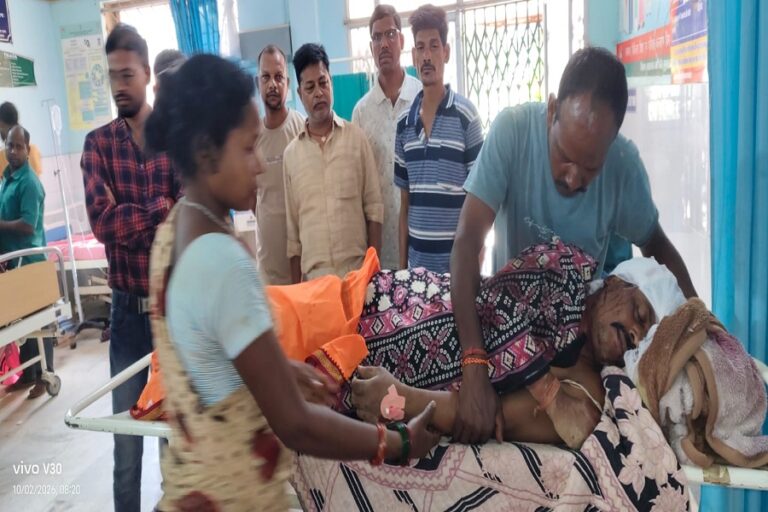गुमला में युवक पर जंगली भालू ने किया हमला, गंभीर हालत में RIMS रेफर