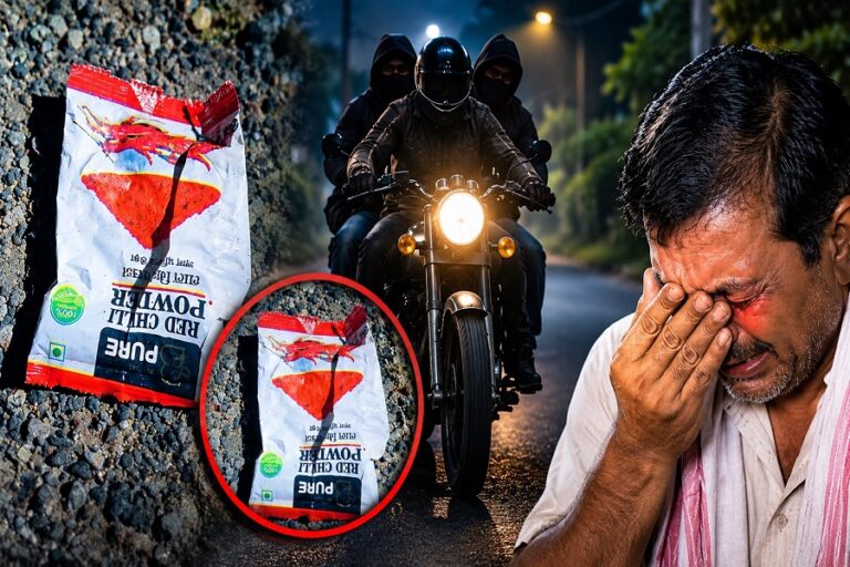 गिरिडीह में अधेड़ की आंखों में मिर्ची डालकर बाइक लूटी, बुलेट सवार तीन युवक फरार