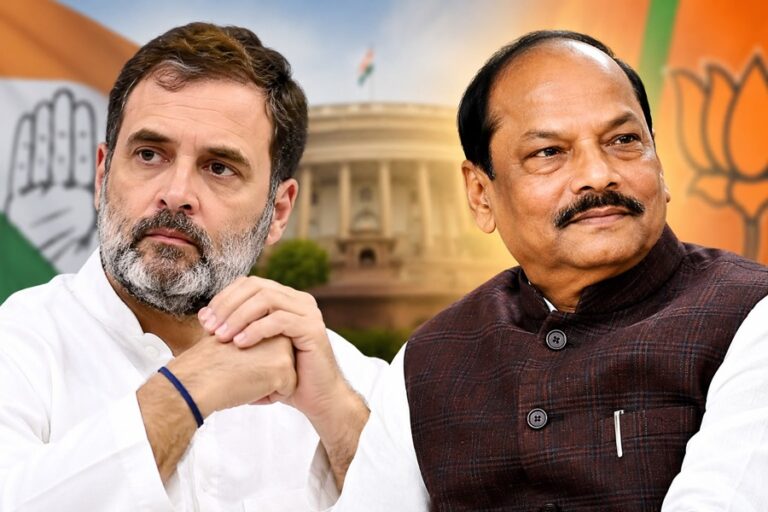 राहुल गांधी पर रघुवर दास का तंज, बोले- सत्ता परिवर्तन बैलेट से होता है, बंदूक या अराजकता से नहीं