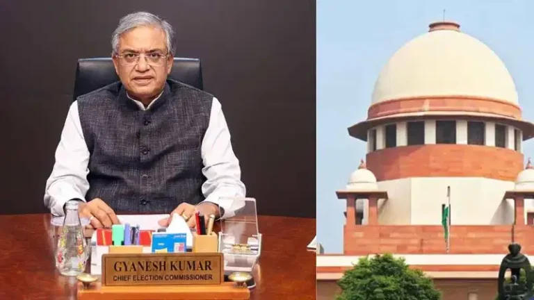 सुप्रीम कोर्ट ने मुख्य चुनाव आयुक्त ज्ञानेश कुमार को निलंबित करने से किया इनकार, चुनाव आयोग को जारी किया नोटिस