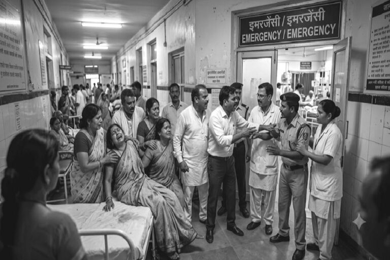 रांची के अस्पताल में मरीज की मौत के बाद हंगामा, परिजनों ने गलत दवा देने का लगाया आरोप