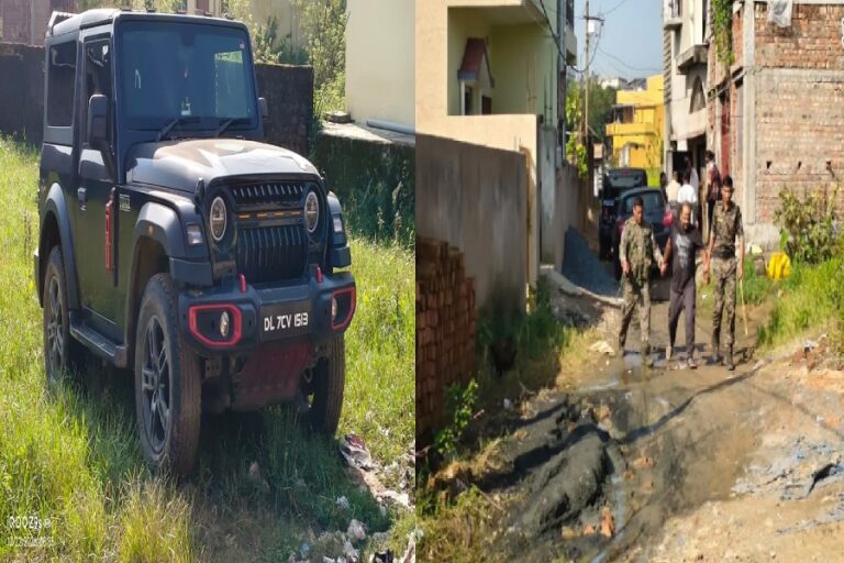 रांची में दिल्ली पुलिस की छापेमारी, 2 थार और 4 बाइक बरामद; मुख्य आरोपी फरार